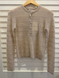 Cashmere Textured Henley