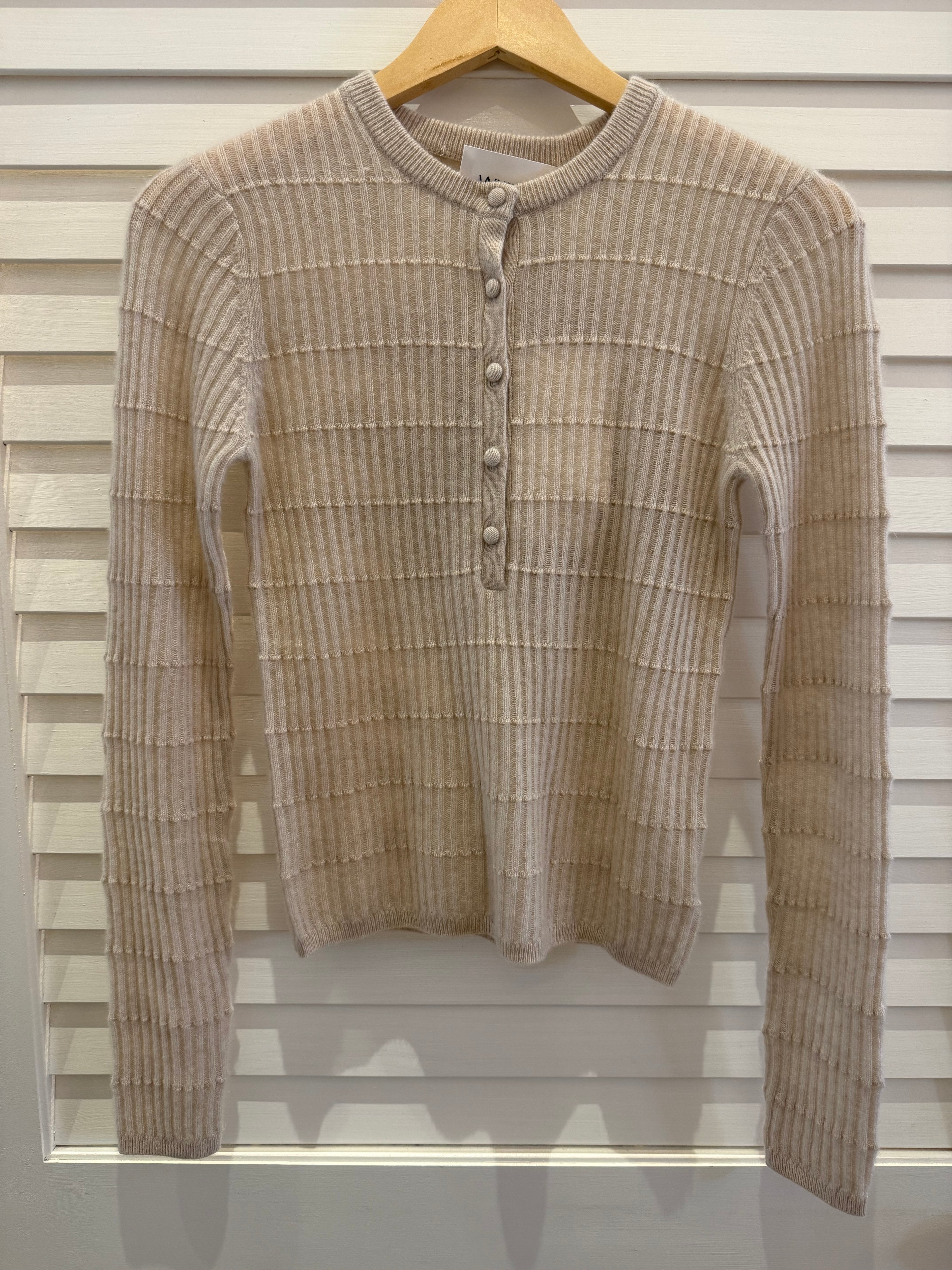 Cashmere Textured Henley