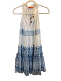 Santorini Sleeveless Tiered Short Dress