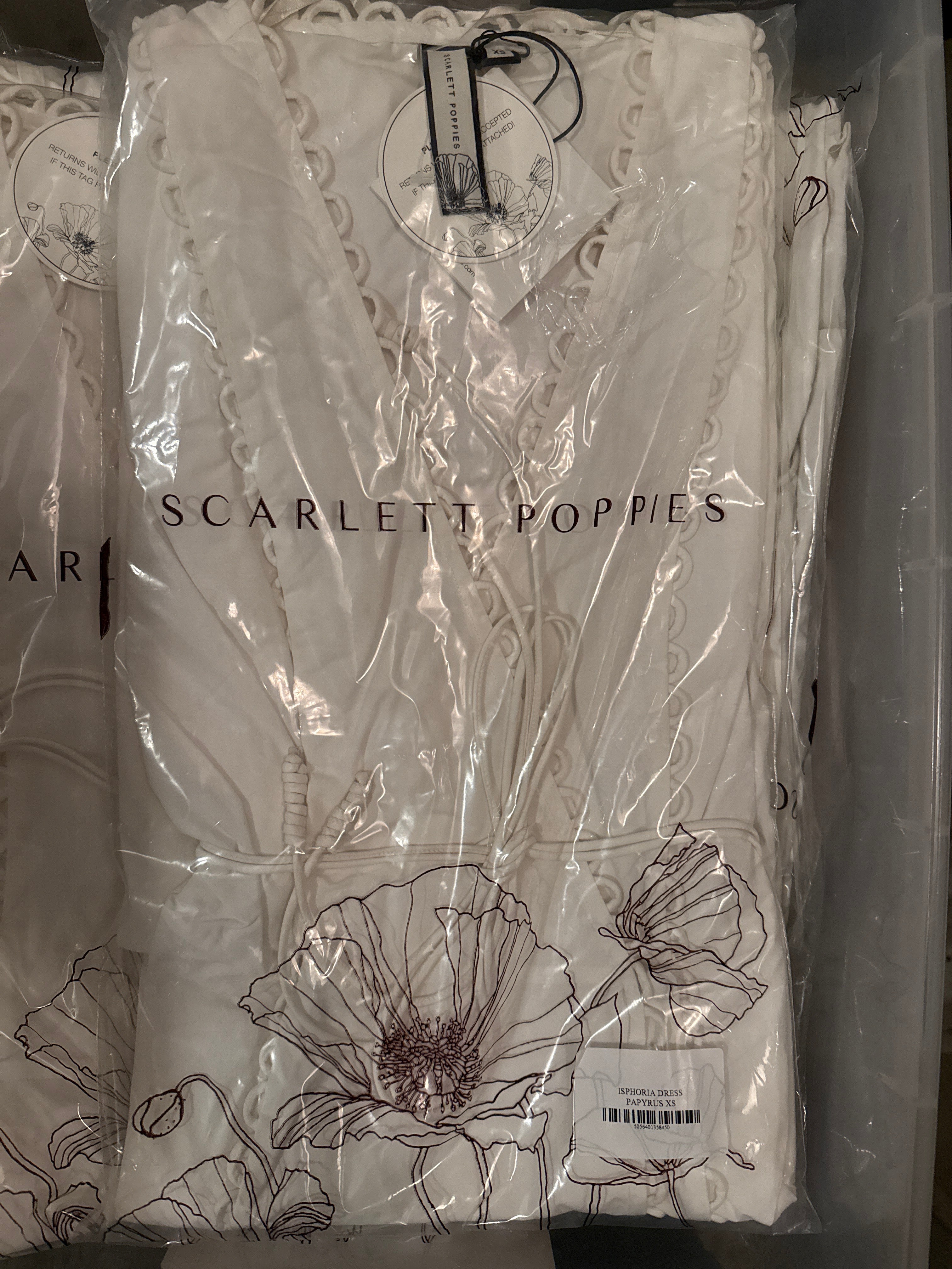 Isphoria Dress, White