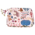 Large Quilted Pouch, 20 Years of Pink Chicken