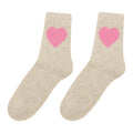 Heart Socks, Cygnet & Cosmos Pink