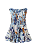Cory Bandeau Dress Macro Lilium