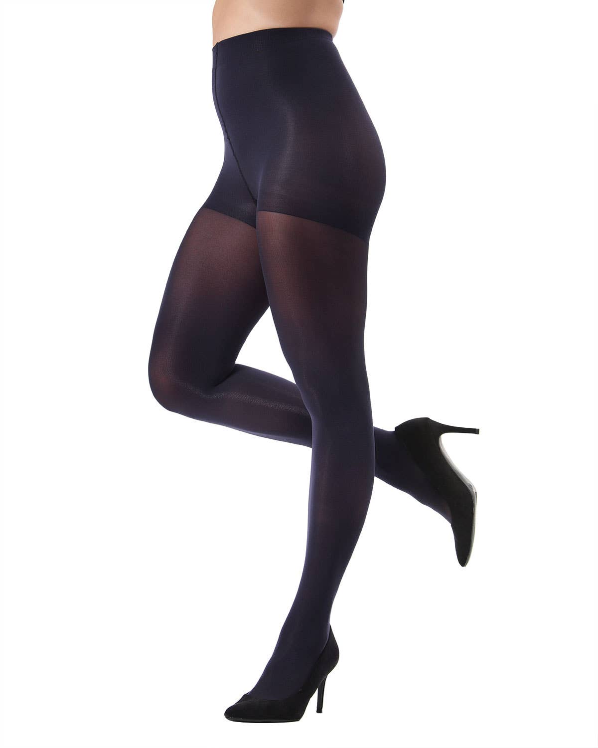 Opaque Tights: Black / S-M