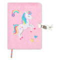 Unicorn Kisses Lock and Key Journal