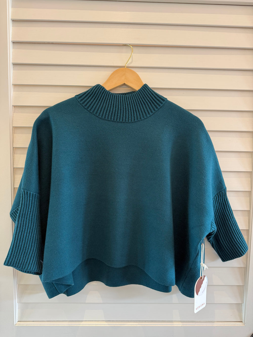 Aja Sweater, Pagoda Teal
