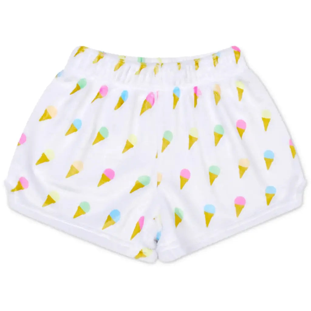 Sweet Scoops Plush Shorts