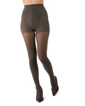 Opaque Tights: Charcoal / S-M