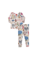 Bamboo PJ Set, 20 Years of Pink Chicken