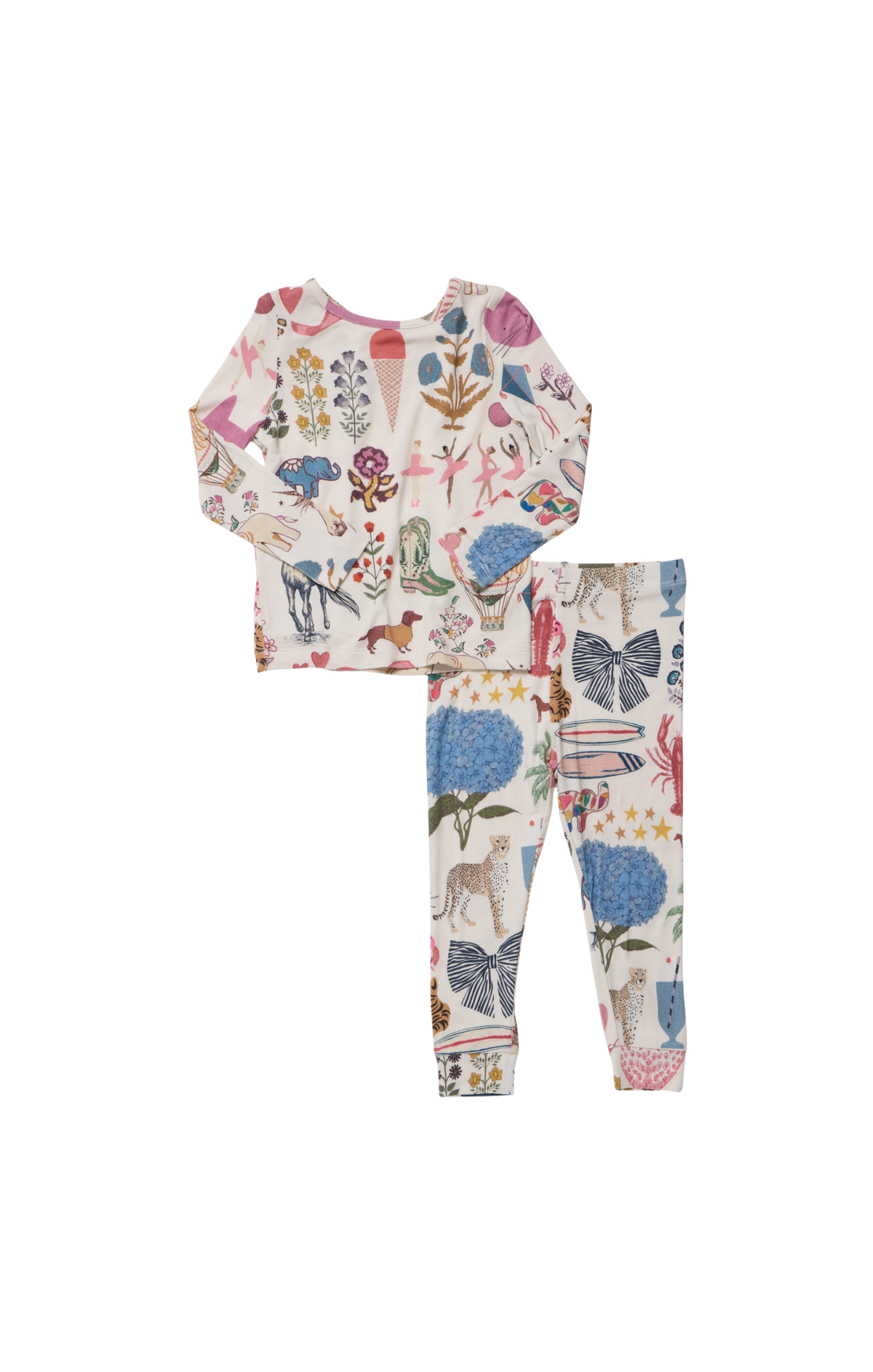Bamboo PJ Set, 20 Years of Pink Chicken