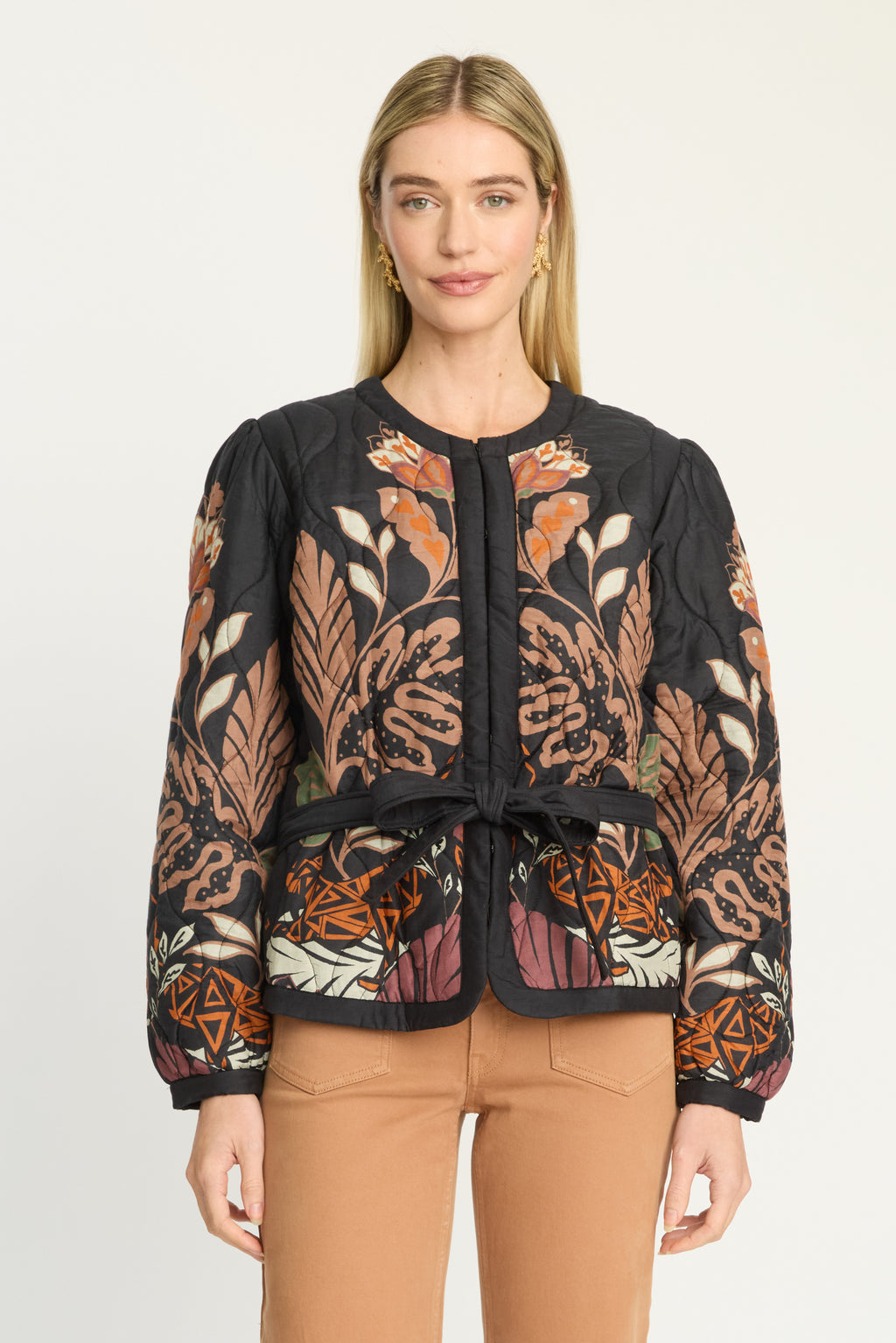 Ember Reversible Jacket, Crouching Cheetah Black