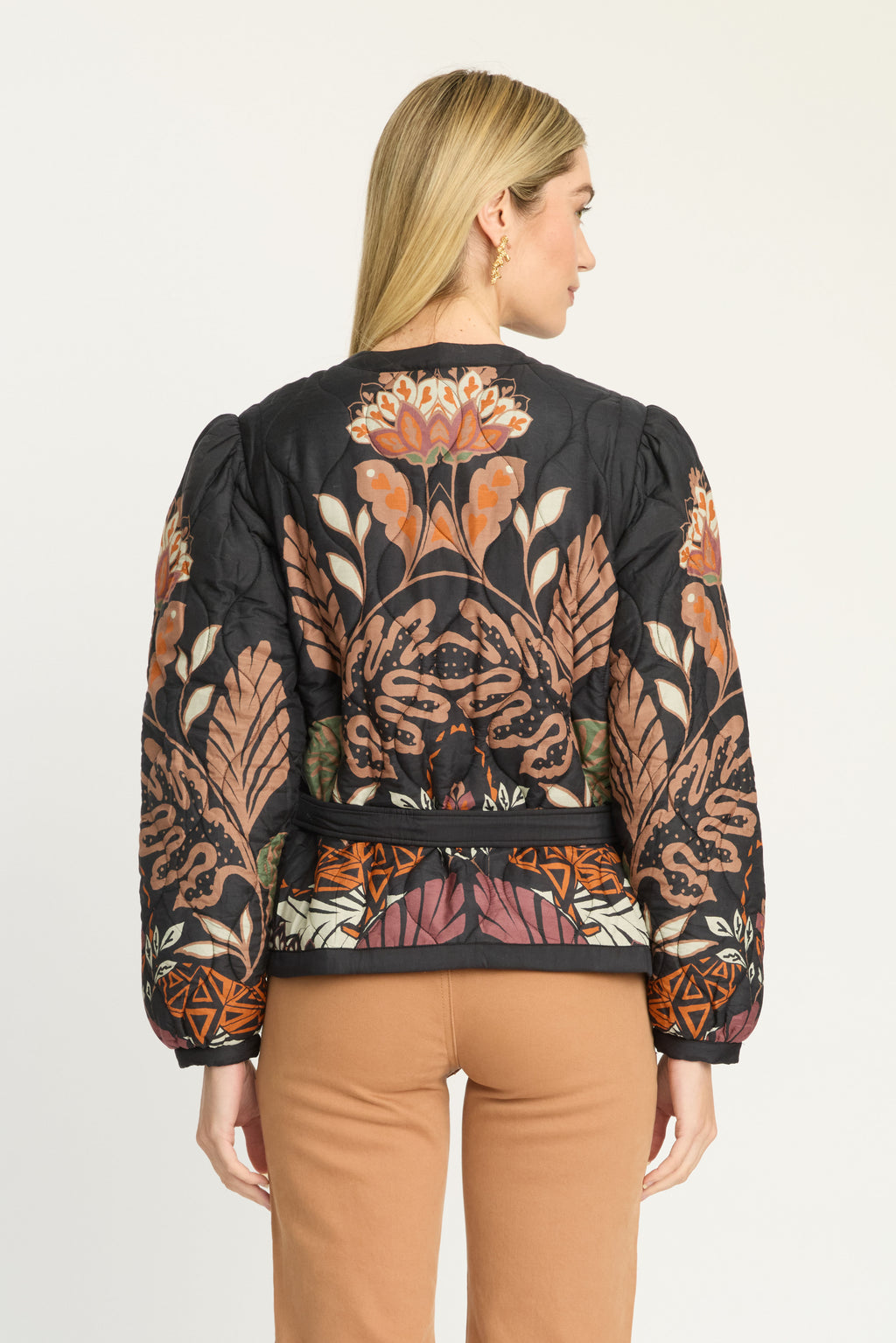Ember Reversible Jacket, Crouching Cheetah Black