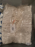 Crochet Mini Dress, Ivory