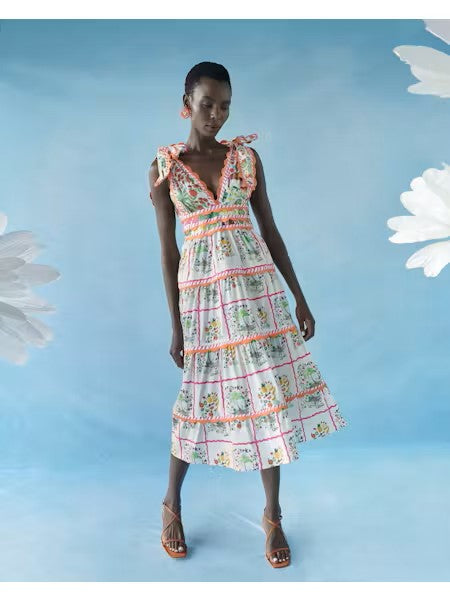Chelili Dress, Flower Print