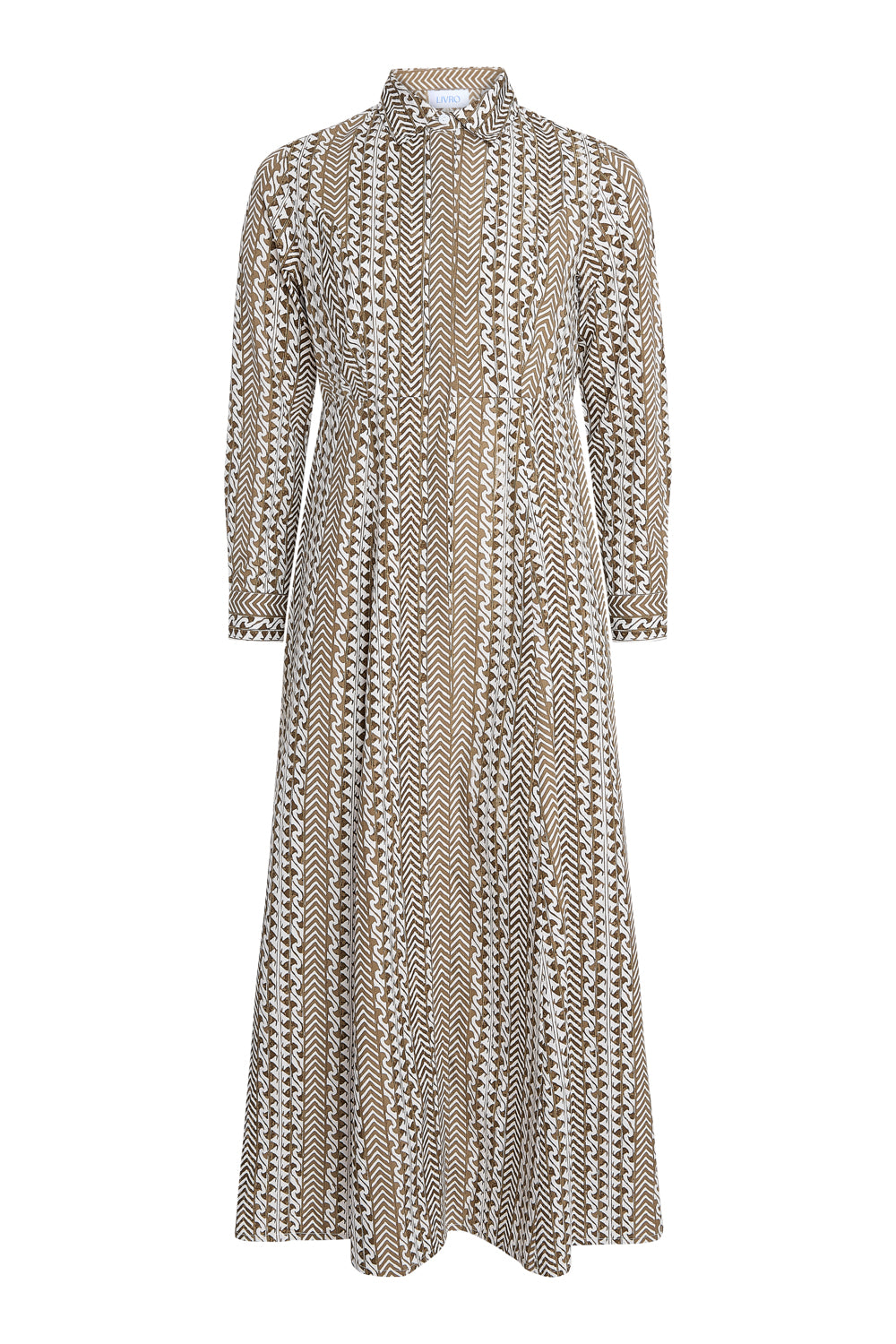 Classic Shirt Dress, Driftwood