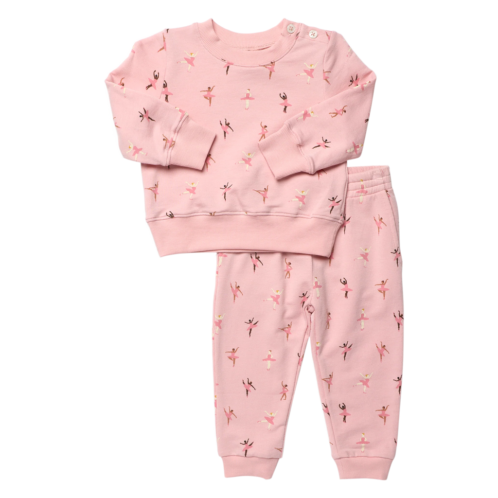 Baby Jax Jogger Set, Tiny Ballerina