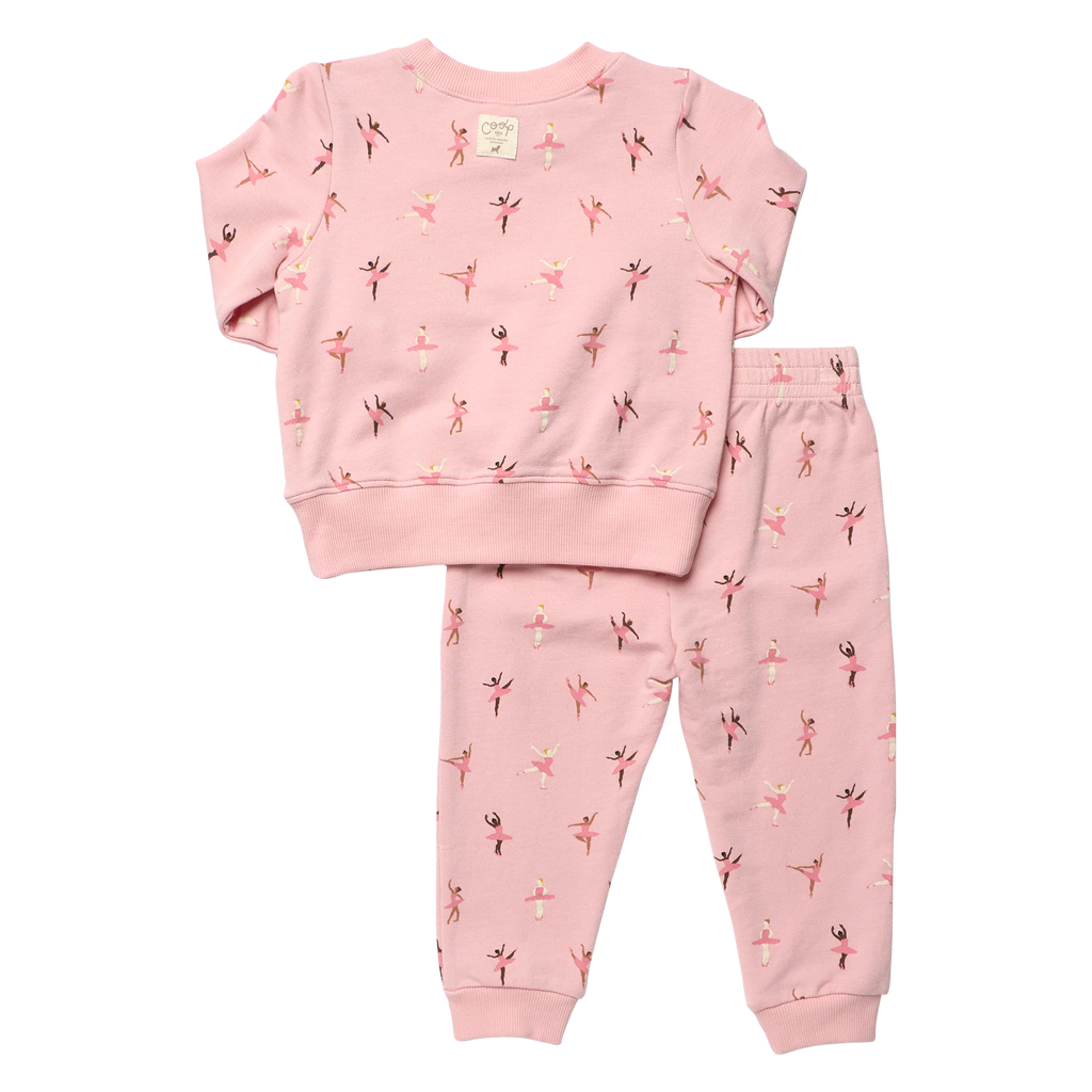 Baby Jax Jogger Set, Tiny Ballerina