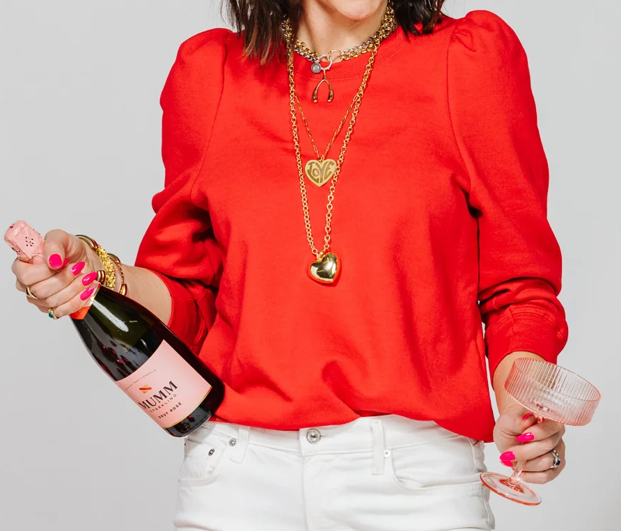 Cooper Sweatshirt Red