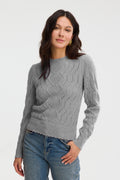 Cora Sweater, Heather Grey