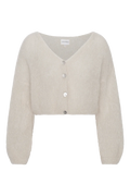 Cornelia Cropped Cardigan, Beige