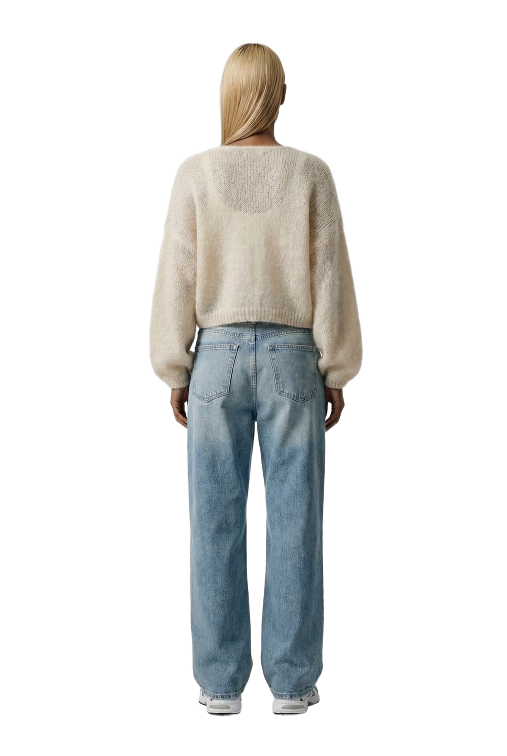 Cornelia Cropped Cardigan, Beige