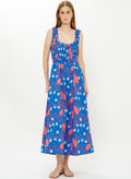 Harper Dress, Fleur Blue