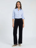 Teodora Velvet Trousers, Black