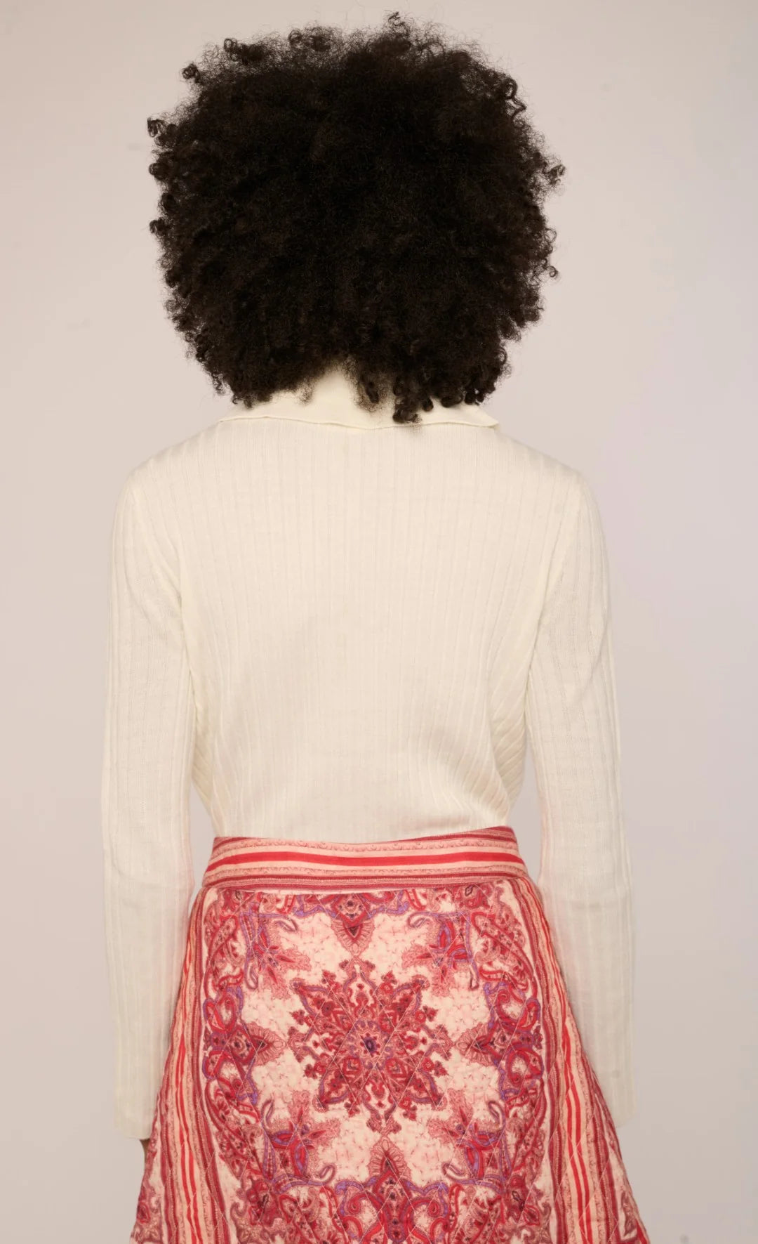 Riley Long Sleeve Tee, Ivory
