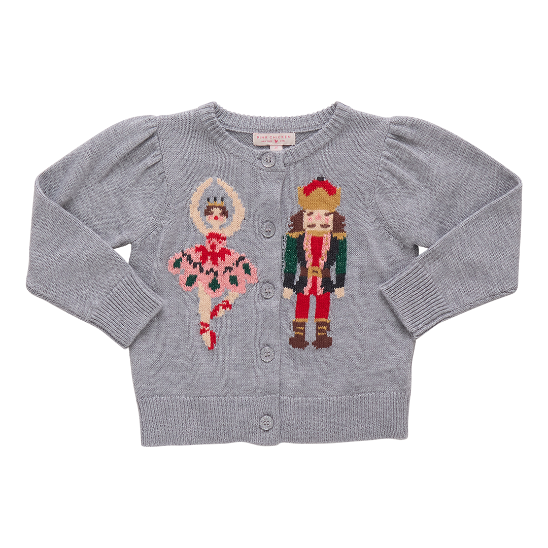 Girls Constance Sweater Nutcracker
