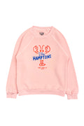 Hamptons Sweatshirt, Baby Pink