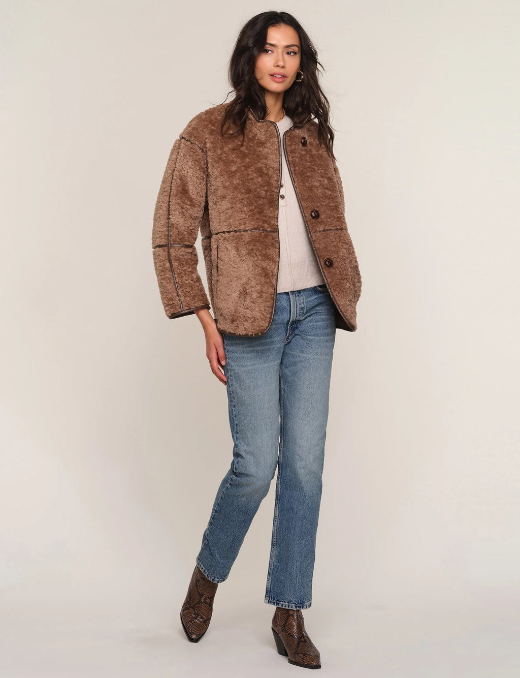 Alli Jacket, Fawn