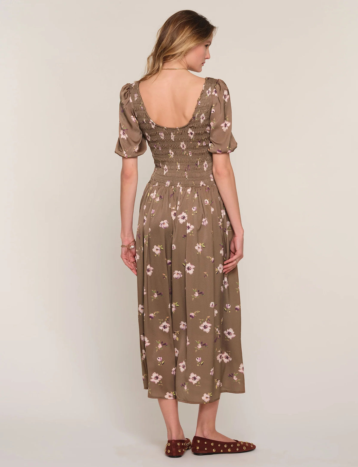 Damia Dress, Olive