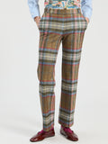 Martina Knit Pants, Plaid