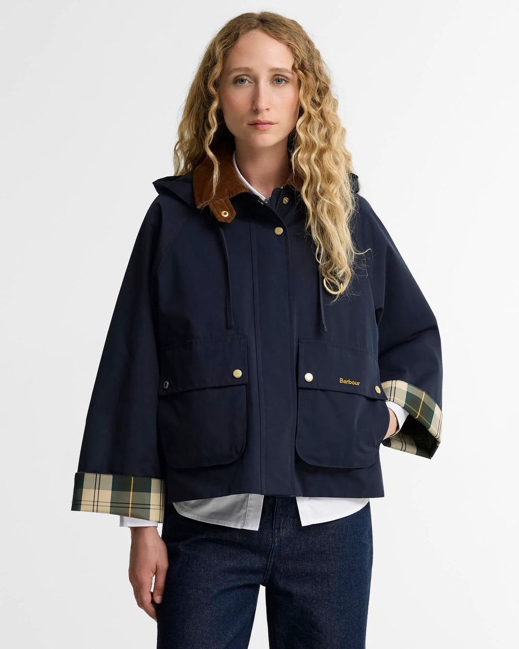 Terrington Showerproof Jacket, Dark Navy