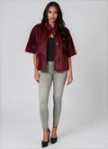 Violet Topper, Burgundy