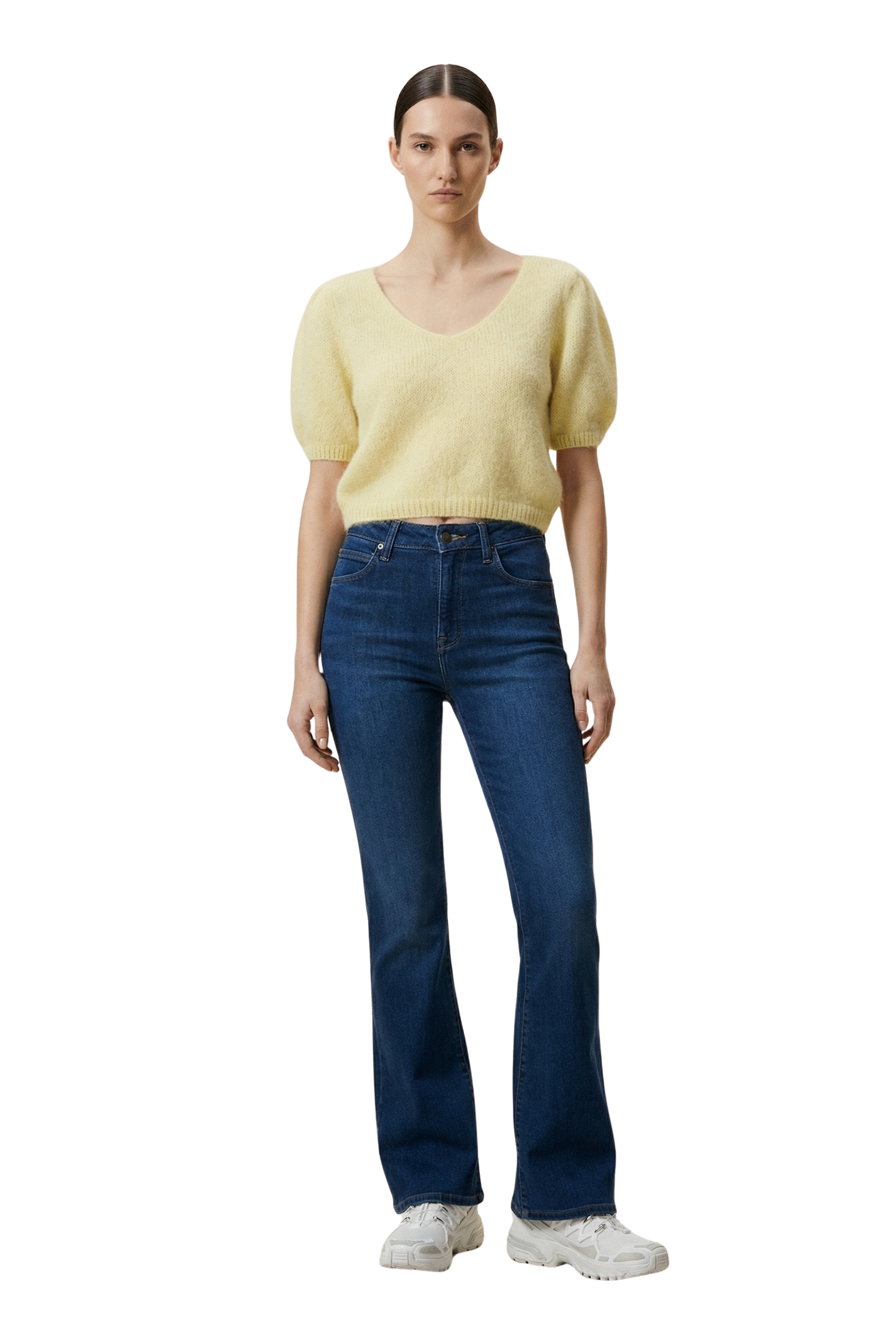 Lolanda Alpaca Pullover, Light Yellow