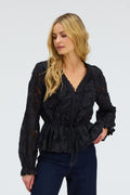 Loretta Top, Black