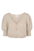 Manda Alpaca Cardigan, Beige