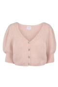 Manda Alpaca Cardigan, Light Pink