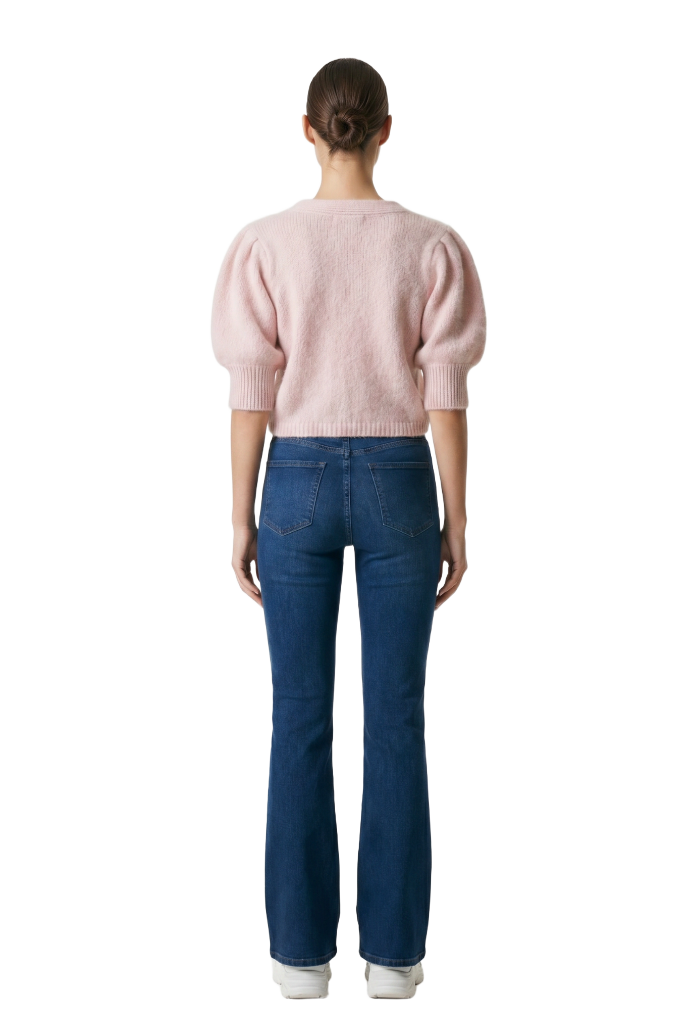 Manda Alpaca Cardigan, Light Pink