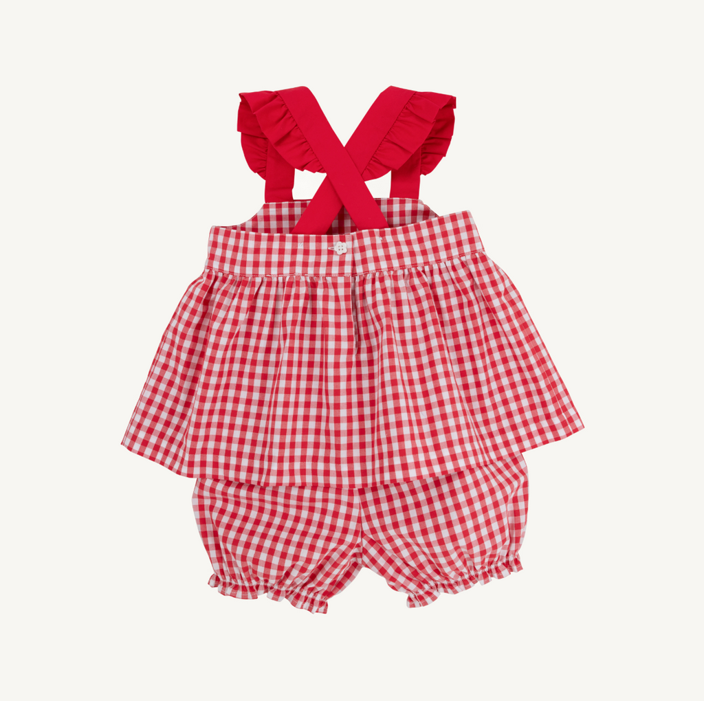 Nancy's Novelty Set, Richmond Red Gingham