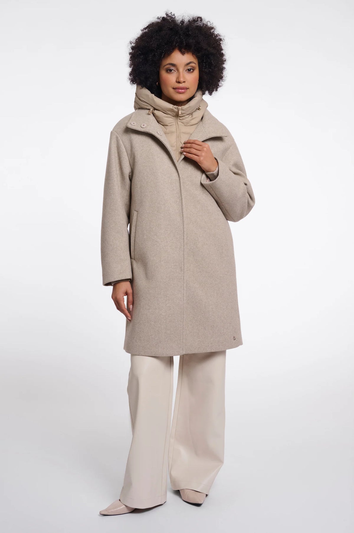 Omri Coat, Birch Melange