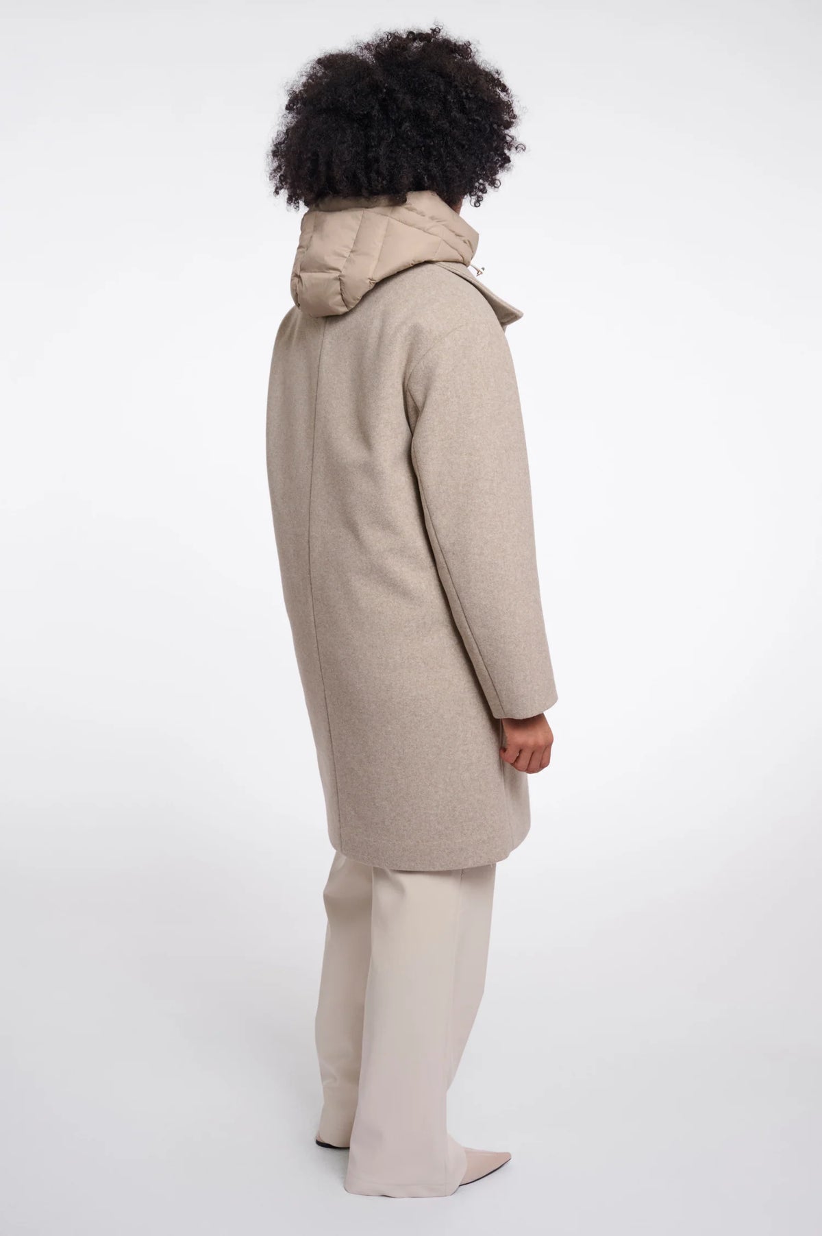 Omri Coat, Birch Melange