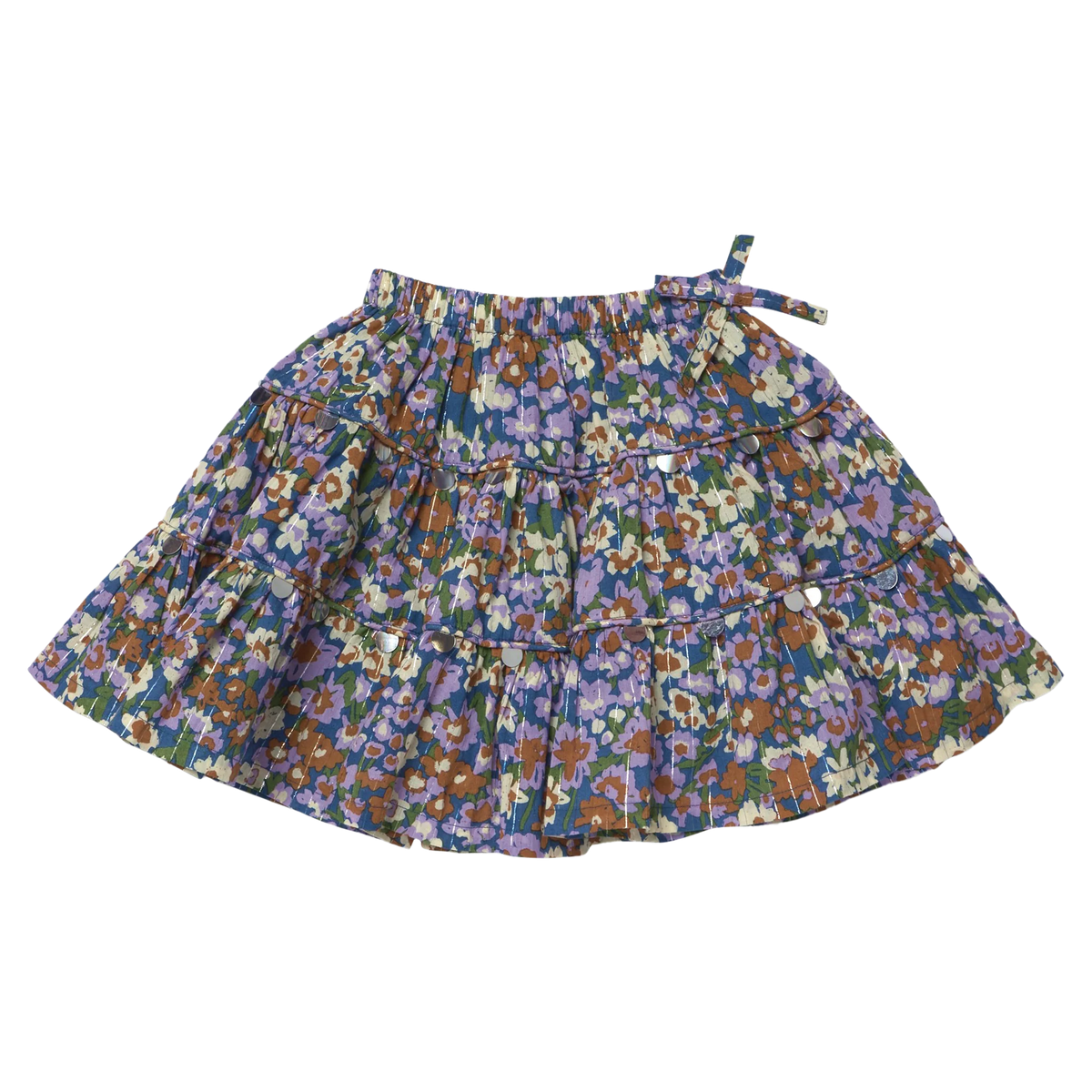 Allie Skirt, True Blue Sketched Floral