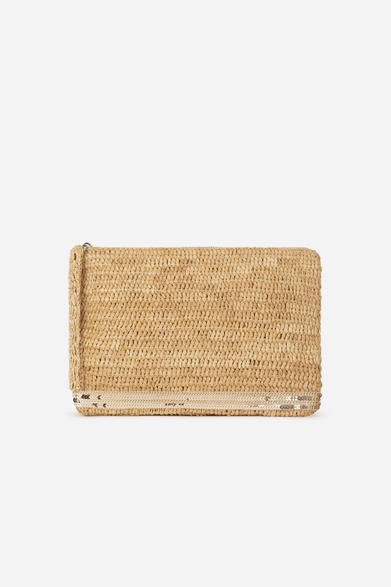 Pochette Raffia