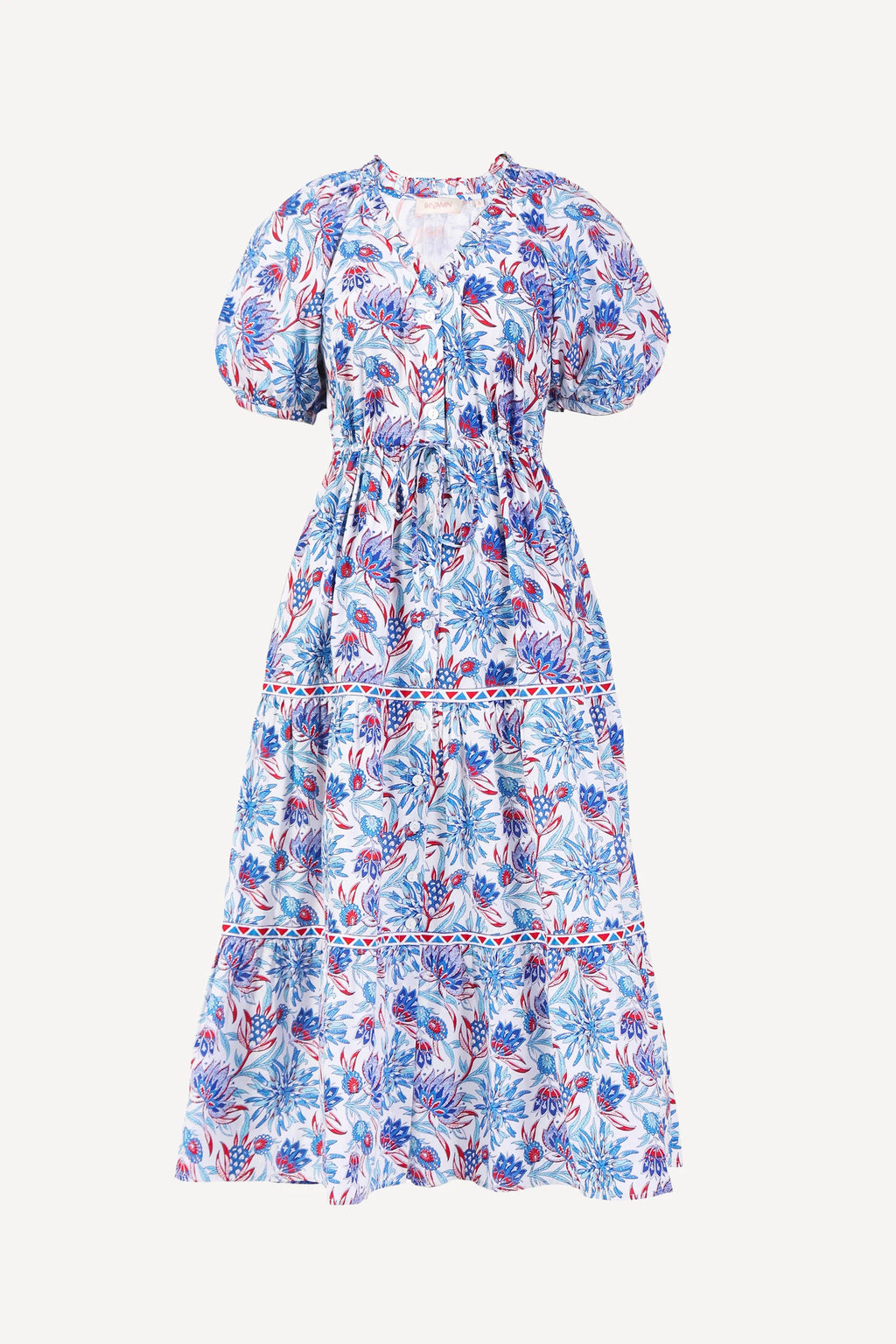 Poppy Dress, Philippa Azure