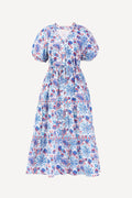 Poppy Dress, Philippa Azure