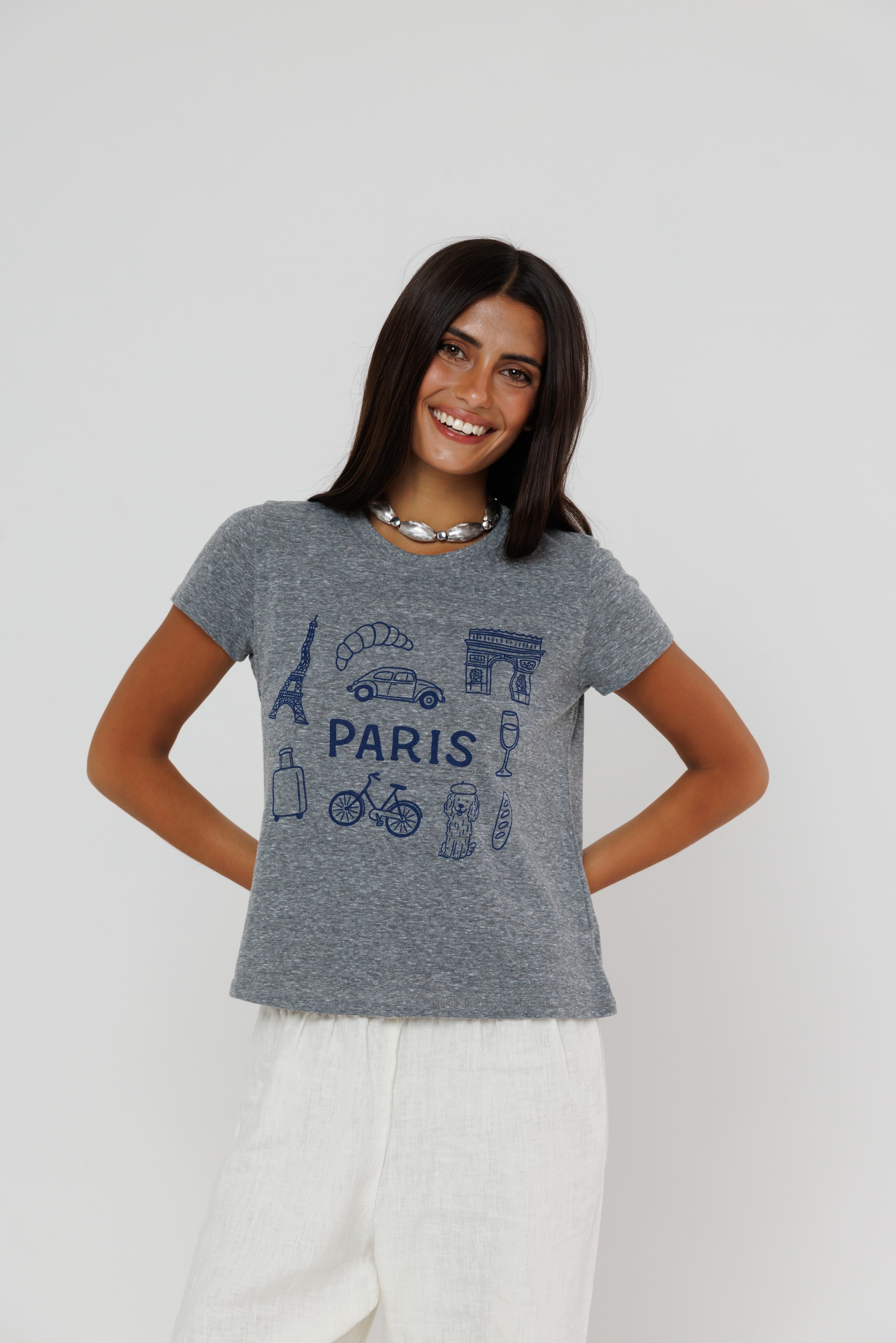 Happiest in Paris Short Sleeve Tee