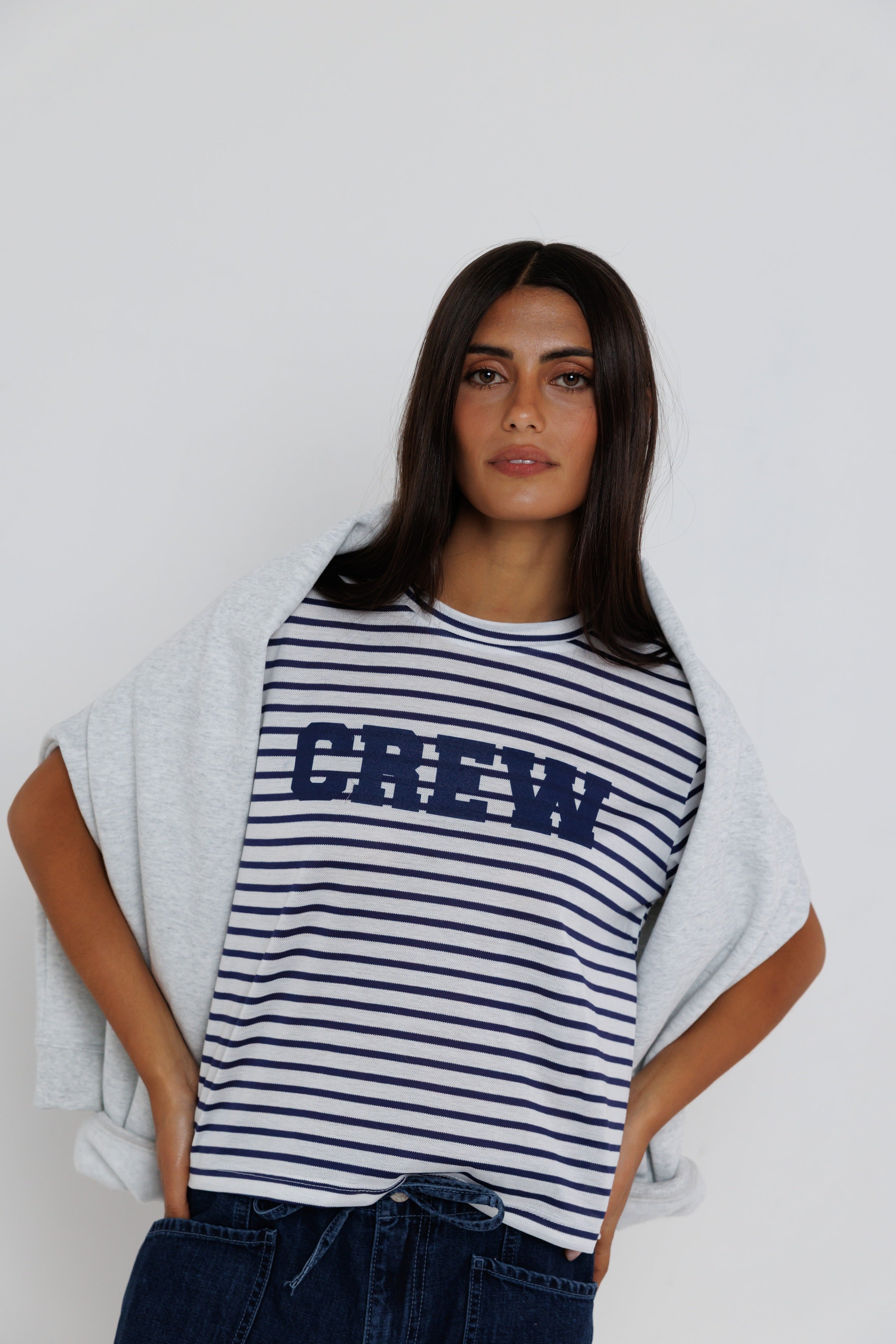 Crew Stripe Tee