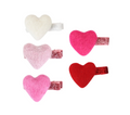 Felt Heart Clips